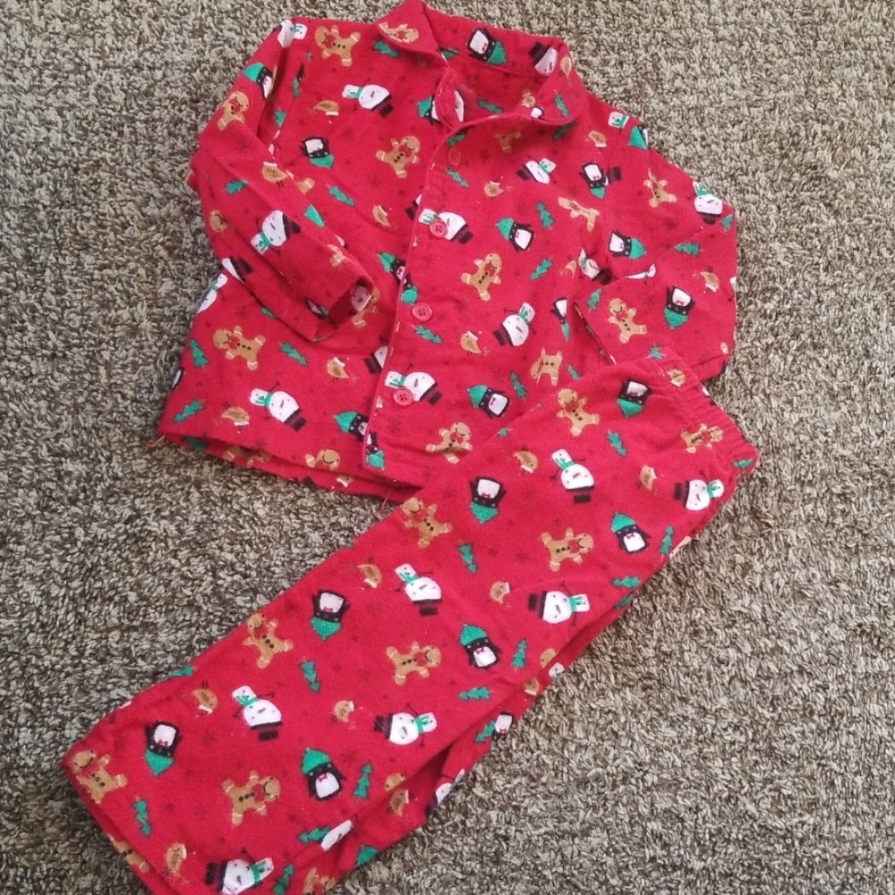 Early Days Flannel Christmas Pajamas 12-18 mo
